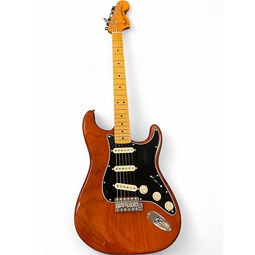 Used Fender AMERICAN VINTAGE 1973 STRATOCASTER  AGED NATURAL Solid Body Electric Guitar AGED NATURAL