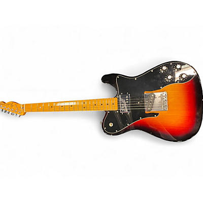 Used Fender AMERICAN VINTAGE '72 TELECASTER CUSTOM 3 Tone Sunburst Solid Body Electric Guitar