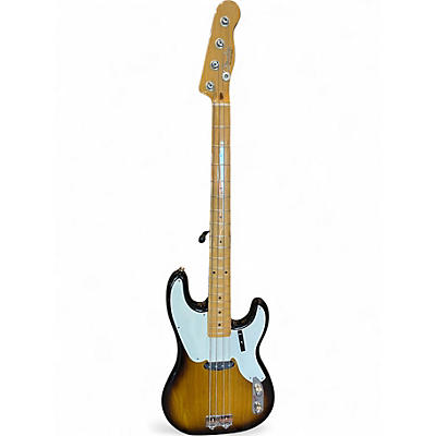 Used Fender AMERICAN VINTAGE II 1954 PRECISION BASS 2 Tone Sunburst Electric Bass Guitar