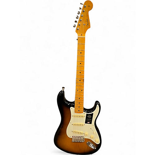 Used Fender AMERICAN VINTAGE II 1957 STRATOCASTER 2 Color Sunburst Solid Body Electric Guitar 2 Color Sunburst