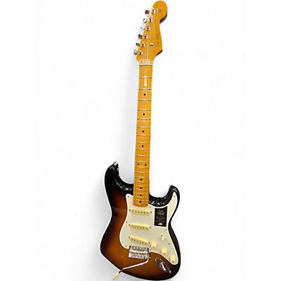 Used Fender AMERICAN VINTAGE II 1957 STRATOCASTER Tobacco Sunburst Solid Body Electric Guitar