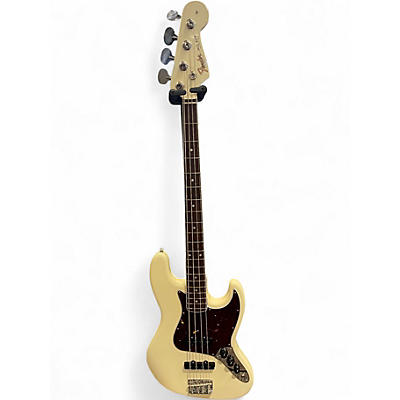 Used Fender AMERICAN VINTAGE II 1966 JAZZ BASS Olympic White Electric Bass Guitar