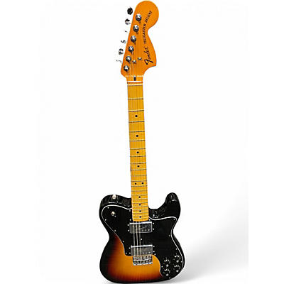 Used Fender AMERICAN VINTAGE II 1975 TELECASTER DELUXE 2 Color Sunburst Solid Body Electric Guitar