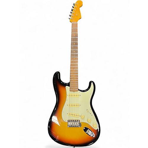 Used Fender AMERICAN VINTAGE II 61 STRATOCASTER 3 COLOR SUNBURST Solid Body Electric Guitar 3 COLOR SUNBURST