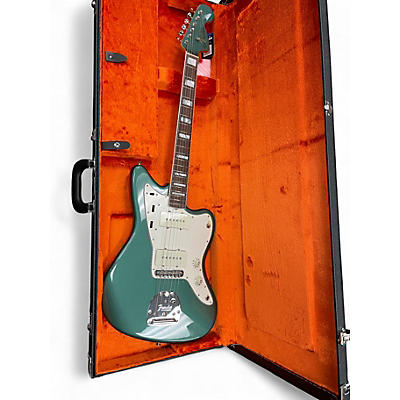 Used Fender AMERICAN VINTAGE II 66 JAZZMASTER Sherwood Green Metallic Solid Body Electric Guitar