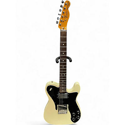Used Fender AMERICAN VINTAGE II 77 TELE CUSTOM Olympic White Solid Body Electric Guitar