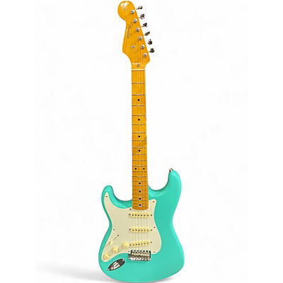 Used Fender AMERICAN VINTAGE II LEFT HANDED Seafoam Green Solid Body Electric Guitar