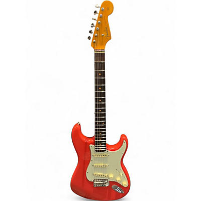 Used Fender AMERICAN VINTAGE II STRATOCASTER Fiesta Red Solid Body Electric Guitar
