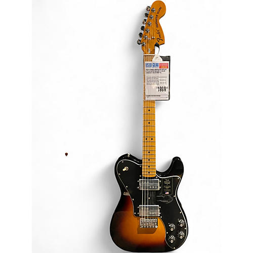Used Fender AMERICAN VINTAGE II TELECASTER DELUXE 3 Color Sunburst Solid Body Electric Guitar 3 Color Sunburst