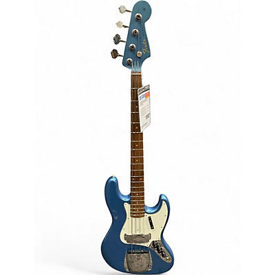 Used Fender AMERICAN VINTAGE JAZZBASS 64 BLUE Electric Bass Guitar
