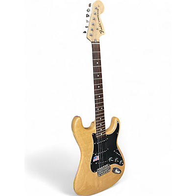 Used Fender AVRI 1970s Reissue Stratocaster Natural Solid Body Electric Guitar