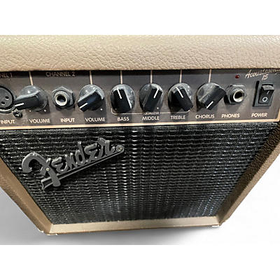 Fender Used Fender Acoustasonic 15 Acoustic Guitar Combo Amp