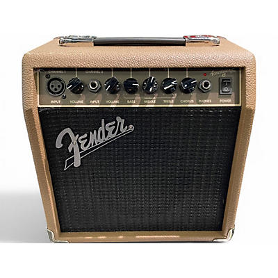 Used Fender Acoustasonic 15 Acoustic Guitar Combo Amp
