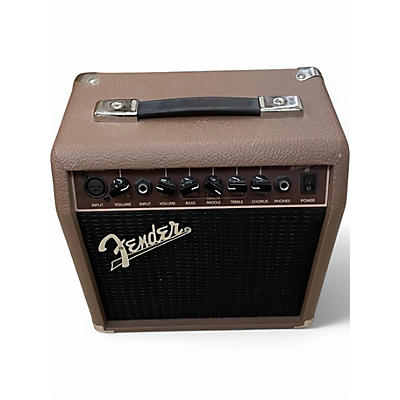 Used Fender Acoustasonic 15 Acoustic Guitar Combo Amp