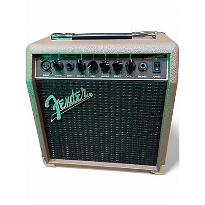 Used Fender Acoustasonic 15 Acoustic Guitar Combo Amp