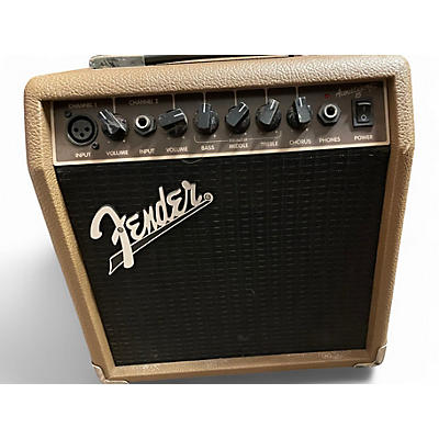 Used Fender Acoustasonic 15 Acoustic Guitar Combo Amp