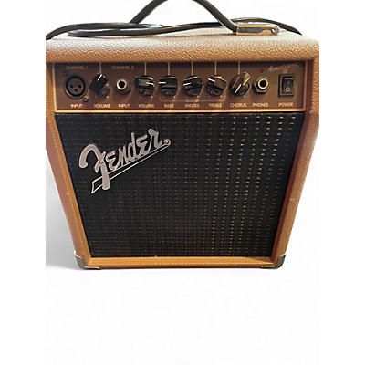 Used Fender Acoustasonic 15 Acoustic Guitar Combo Amp