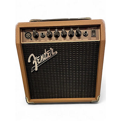 Used Fender Acoustasonic 15 Acoustic Guitar Combo Amp