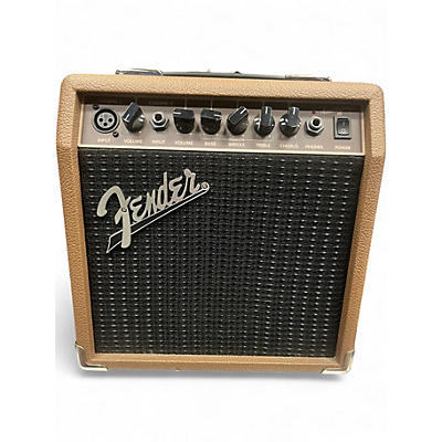 Used Fender Acoustasonic 15 Acoustic Guitar Combo Amp