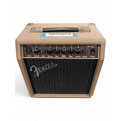 Used Fender Acoustasonic 15 Acoustic Guitar Combo Amp