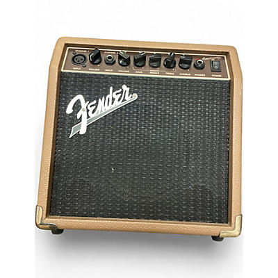 Used Fender Acoustasonic 15 Acoustic Guitar Combo Amp