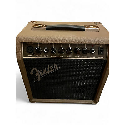 Used Fender Acoustasonic 15 Acoustic Guitar Combo Amp
