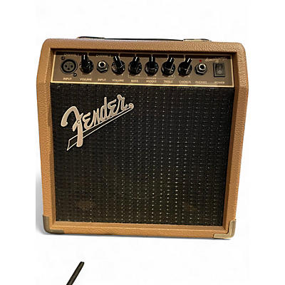 Used Fender Acoustasonic 15 Acoustic Guitar Combo Amp