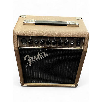 Used Fender Acoustasonic 15 Acoustic Guitar Combo Amp