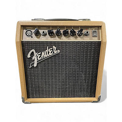 Used Fender Acoustasonic 15 Acoustic Guitar Combo Amp