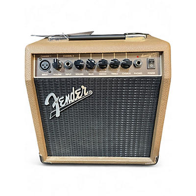 Used Fender Acoustasonic 15 Acoustic Guitar Combo Amp