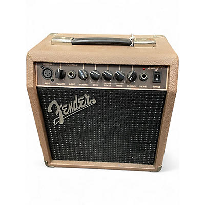 Used Fender Acoustasonic 15 Acoustic Guitar Combo Amp