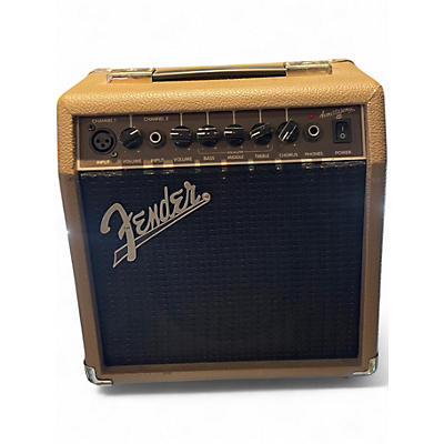 Used Fender Acoustasonic 15 Acoustic Guitar Combo Amp