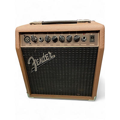 Used Fender Acoustasonic 15 Acoustic Guitar Combo Amp