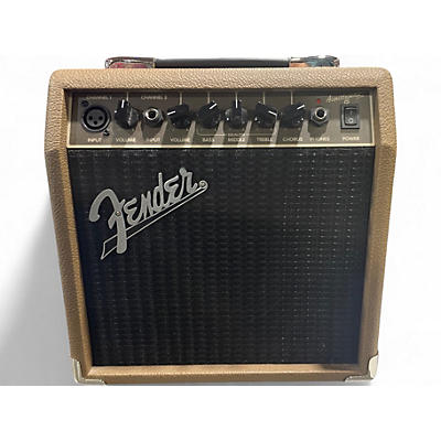 Used Fender Acoustasonic 15 Acoustic Guitar Combo Amp