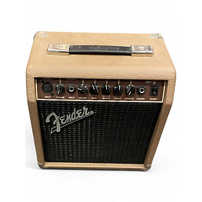 Used Fender Acoustasonic 15 Acoustic Guitar Combo Amp