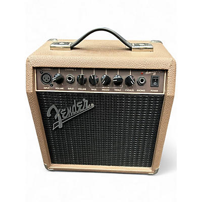 Used Fender Acoustasonic 15 Acoustic Guitar Combo Amp