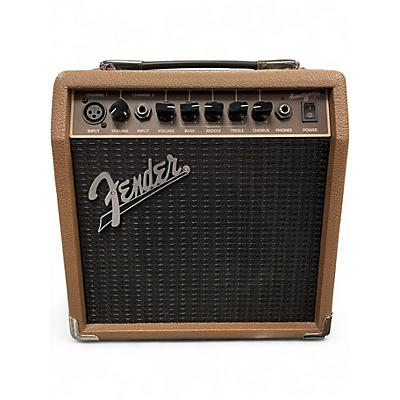 Used Fender Acoustasonic 15 Acoustic Guitar Combo Amp
