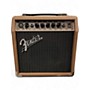 Used Fender Acoustasonic 15 Acoustic Guitar Combo Amp