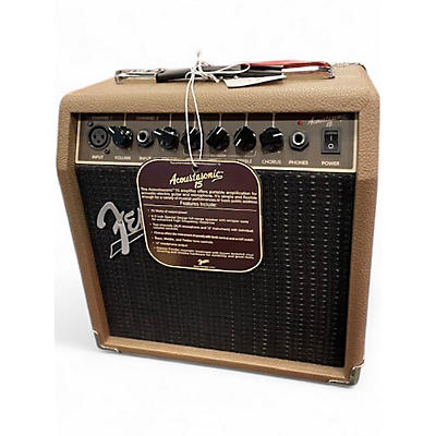 Used Fender Acoustasonic 15 Acoustic Guitar Combo Amp