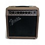 Used Fender Acoustasonic 15 Acoustic Guitar Combo Amp
