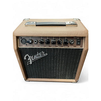Used Fender Acoustasonic 15 Acoustic Guitar Combo Amp