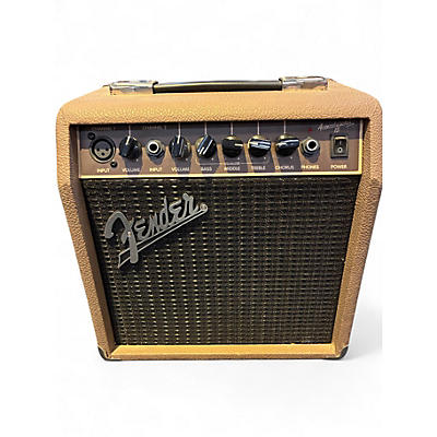 Used Fender Acoustasonic 15 Acoustic Guitar Combo Amp