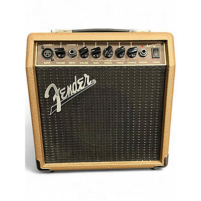 Used Fender Acoustasonic 15 Acoustic Guitar Combo Amp