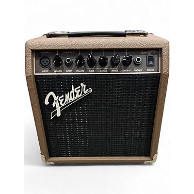 Used Fender Acoustasonic 15 Acoustic Guitar Combo Amp