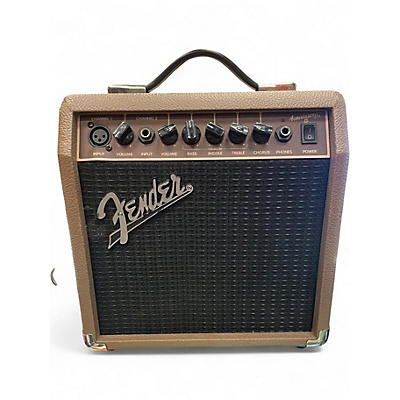 Used Fender Acoustasonic 15 Acoustic Guitar Combo Amp