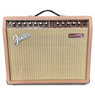Used Fender Acoustasonic 30 DSP Acoustic Guitar Combo Amp