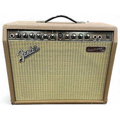 Used Fender Acoustasonic 30 DSP Acoustic Guitar Combo Amp