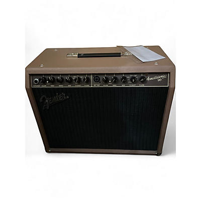 Used Fender Acoustasonic 90 90W Acoustic Guitar Combo Amp