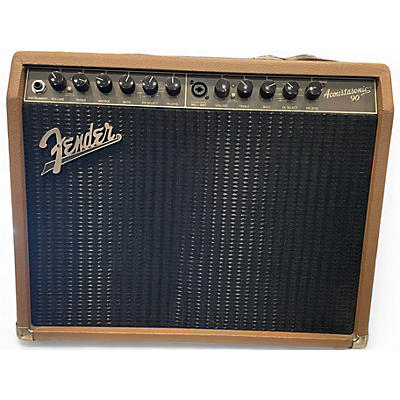Used Fender Acoustasonic 90 90W Acoustic Guitar Combo Amp