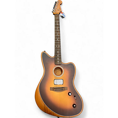 Fender Used Fender Acoustasonic Jazzmaster 2 Tone Sunburst Acoustic Electric Guitar 2 Tone Sunburst